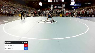 120 lbs Rnd Of 128 - Jake Knight, IA vs Abimael Casino, OK