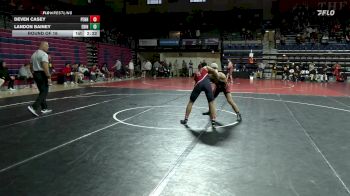 133 lbs Round Of 16 - Deven Casey, Penn vs Landon Bainey, Edinboro