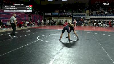 133 lbs Round Of 16 - Deven Casey, Penn vs Landon Bainey, Edinboro