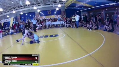 138 lbs Round 7 (8 Team) - Aaron Horr, VHWC vs Dario Duany, Altamonte WC