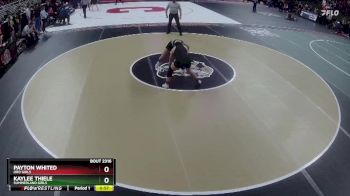 Cons. Round 3 - Payton Whited, Ord Girls vs Kaylee Thiele, Summerland Girls