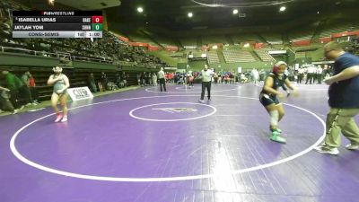 190 lbs Consolation - Isabella Urias, Bakersfield vs Jaylah Yom, Sunnyside