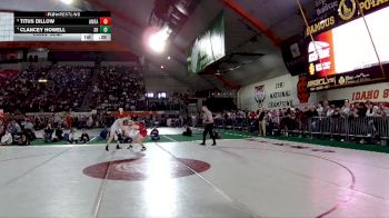 4A 157 lbs Cons. Semi - Clancey Howell, Snake River vs Titus Dillow, American Falls