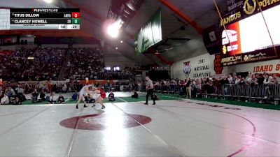 4A 157 lbs Cons. Semi - Clancey Howell, Snake River vs Titus Dillow, American Falls