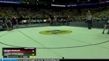 159 lbs Champ. Round 1 - Nevaeh Wardlow, Oak Park vs Florida Niyokusenga, Eureka
