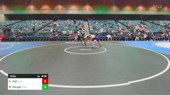 125 lbs Quarterfinal - Ane'e Vigil, Clackamas vs Mack Mauger, UNATT-Missouri