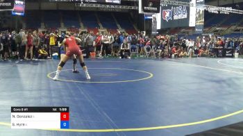 100 lbs Cons 8 #1 - Natalie Gonzalez, Illinois vs Shaina Hyre, Illinois