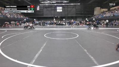 174 lbs Champ. Round 2 - Robert Rocha, Texas Wesleyan vs Jake Prudek, Doane University