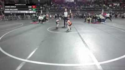 41 lbs Round Of 16 - Owen Zirkle, Cumberland vs Sven Williams, Upper Township