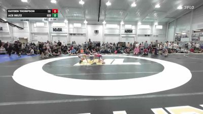 68 lbs Round Robin 1 - Kayden Thompson, Tri State Hammers - EL vs Ace Beltz, Rebellion - EL