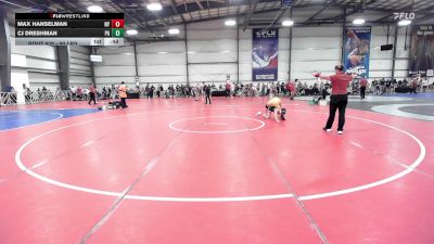 90 lbs Consi Of 16 #2 - Max Hanselman, NY vs Cj Dreshman, PA