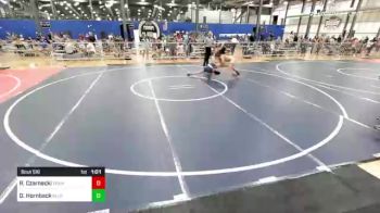 102 lbs Rr Rnd 2 - Rocco Czarnecki, Team Gotcha vs Devan Hornback, Blue Line Training Academy