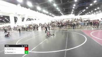 52 lbs Consi Of 4 - Zander Gutierrez, Sab vs Azariah Sanchez, Kingdom WC