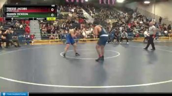 195 lbs 5th Place Match - Treese Jacobs, Spring Valley vs Shawn Mckeon, Green Valley