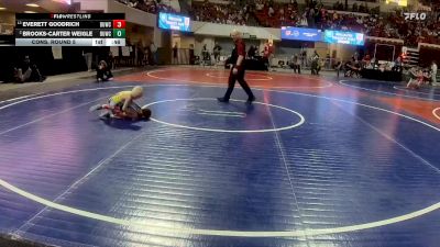 46 lbs Cons. Round 5 - Brooks-Carter Weigle, Butte Wrestling Club vs Everett Goodrich, Chinook Wrestling Club