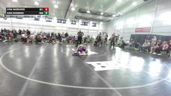108 lbs Semifinal - Lyra Nazelrod, WV Lunatics - MS vs Jude Norberg, Front Royal - MS