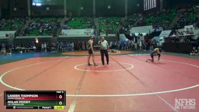 1A-4A 106 Champ. Round 1 - Nolan Moody, J.B. Pennington vs Landen Thompson, Susan Moore Hs