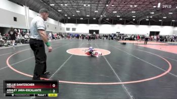 100 lbs 3rd Place Match - Ashley Jara-escalante, Belton vs Nellie Dantzscher, Park Hill