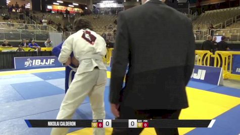 David Jeremiah Perez vs Nikolai Calderon 2025 Pan Jiu Jitsu IBJJF Championship