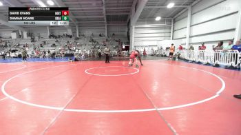 165 lbs Rr Rnd 1 - David Evans, North Carolina National Team Blue vs Damian Hoare, Broad Axe Green