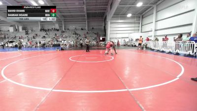 165 lbs Rr Rnd 1 - David Evans, North Carolina National Team Blue vs Damian Hoare, Broad Axe Green