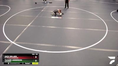 59 lbs Quarterfinal - Tucker Anderson, Owatonna vs Jack Oellien, St. Francis Gladiators