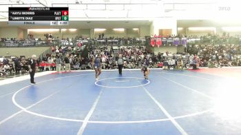 185 lbs Final - Kayli Morris, Platt vs Linette Diaz, Bridgeport Co-op