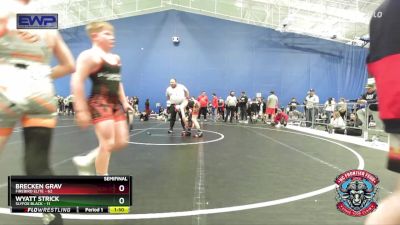 130 lbs Semis (4 Team) - Cragen Smith, Firebird Elite vs Leon Wilson, Slyfox Black