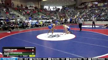 5A 157 lbs Quarterfinal - Austin Callies, Mountain Home vs Elijah Witherspoon, Lakeside