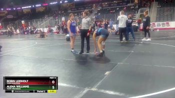 164 lbs Cons. Round 5 - Leslie Acevedo, Team California vs Sophia Bassino, Team Wisconsin