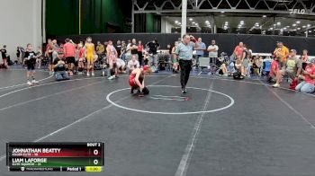 92 lbs Round 1 (8 Team) - Johnathan Beatty, Killer Elite vs Liam LaForge, Elite Squeeze