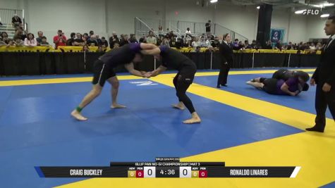 Ronaldo Linares vs Craig Buckley 2026 Pan IBJJF Jiu-Jitsu No-Gi Championship