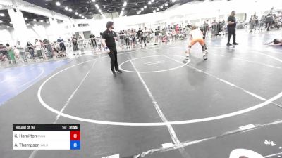 144 lbs Round Of 16 - Kolby Hamilton, Evanston Elite Wrestling vs Adrian Thompson, Valhalla