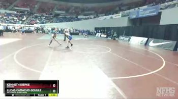 6A-106 lbs Champ. Round 1 - Lucas Camacho-Schulz, Jefferson (Portland) vs Kenneth Kiepke, Barlow