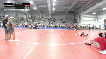 120 lbs Rr Rnd 2 - Kayden Durr, Hillbilly Hammers vs Kristian Beres, Estebuilt WC