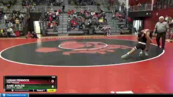 120 lbs 3rd Place Match - Logan Pennock, Fort Madison vs Gabe Avalos, Iowa City, Liberty