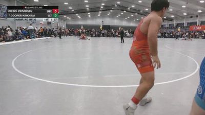 157 lbs Champ. Rd Of 32 - Cooper Kirkham, Victory vs Diesel Pedersen, Broken Arrow Wrestling Club