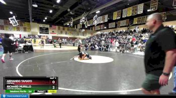 126 lbs Quarterfinal - Richard Murillo, Canyon Springs vs Armando Tamayo, Central