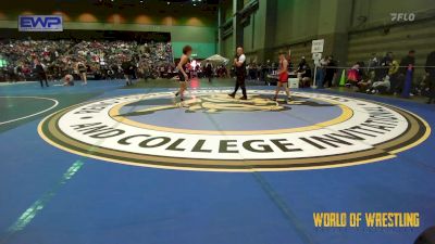 108 lbs Consi Of 32 #1 - Riley Ballard, Daniel Cormier Wrestling Academy vs Roman Chana, Cats Wrestling Club