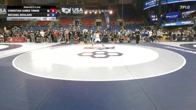 157 lbs Cons. Rd Of 64 - Christian James Timms, CA vs Michael Boulard, NJ