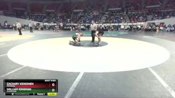 6A-138 lbs Champ. Round 2 - William Kingman, Cleveland vs Zachary Keinonen, Newberg