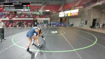 145 lbs Round 1 - Rr1 - Sophie Lopez, Canyon West Plains vs Annika Ovalle, La Vernia