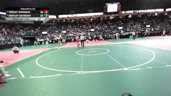 164 lbs Champ. Round 2 - Wesley Goodman, BEA2 vs Bentley Gayheart, SEN3