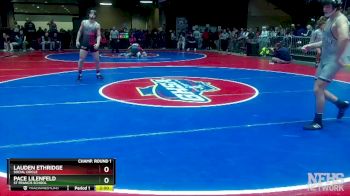 1A-126 lbs Quarterfinal - Pace Lilenfeld, St Francis School vs Lauden Ethridge, Social Circle