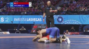 61 kg 1/4 Final - Jiliang Bai, China vs Iukhan Dokturbek Uulu, Kyrgyzstan