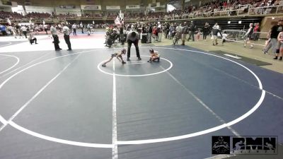 53 lbs Rr Rnd 1 - Aaliya Rivera, Capital City Jr Wrestling vs Marley McGeorge, Westside WC