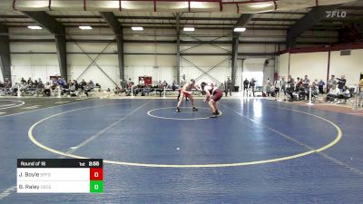 197 lbs Round Of 16 - Joe Boyle, Springfield vs Brendan Raley, Coast Guard