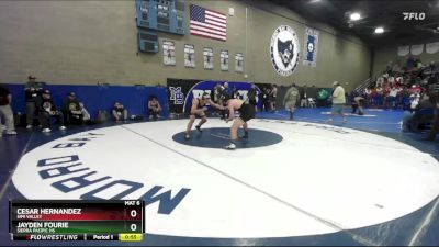 190 lbs Cons. Round 2 - Cesar Hernandez, Simi Valley vs Jayden Fourie, Sierra Pacific HS