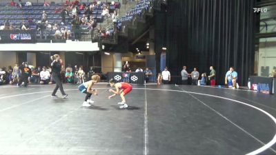 63 lbs 1st Place Match - Asher King, Sebolt Wrestling Academy vs James Evans, Bartlesville Wrestling Club