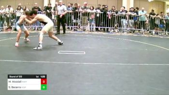 144 lbs Round Of 128 - Maxwell Woodall, Marysville WC vs Sonny Becerra, Hesperia HS